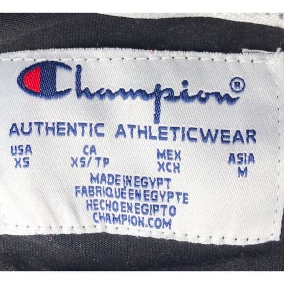 Vintage Y2K Champion Casual Sporty Streetwear Long Sleeve Crop Top / Size: XS - Picture 6 of 6